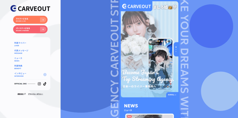 CARVEOUT（カーブアウト）のメイン画像